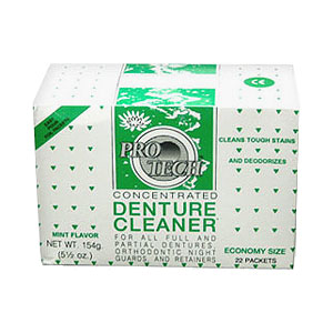 Pro Tech Denture Cleaner 22pk